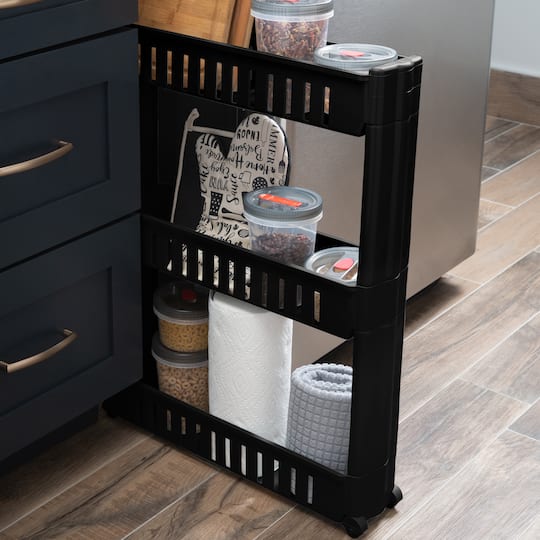 Simplify 3-Tier Slim Slide-Out Storage Cart